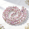 1 Starnd Handmade Gold Sand Lampwork Beads Strands LAMP-PA0001-76C-3
