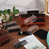 Clear Plastic Lapel Pins Storage Boxes with Velvet Inside CON-WH0112-100A-5