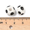 Handmade Porcelain European Beads LS-PORC-C009-01F-3