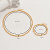 Brass Round Bead Necklaces & Bracelets Set for Women QP2137-2
