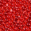 FGB Transparent Glass Seed Beads SEED-N013-01C-08-4