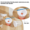36Pcs Plastic Painting Brush Cleaning Bucket AJEW-WA0003-22-4