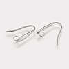 304 Stainless Steel Earring Hooks X-STAS-K182-24P-2
