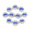Luminous Frosted Acrylic Beads FACR-T008-02H-1