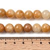 Natural Old Topaz Jade Beads Strands X-G-F364-06-10mm-5