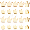 50Pcs 2 Styles Brass Beads KK-BBC0027-41-7