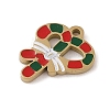 Christmas Theme Ion Plating(IP) 304 Stainless Steel Enamel Charms STAS-Z083-08G-08-2