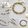 Mixed 12/0 Round Glass Seed Beads SEED-PH0006-2mm-04-6