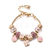 Alloy Enamel European Beads Charm Bracelets BJEW-F495-01G-2