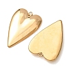 Valentine's Day 304 Stainless Steel Pendants SA-D002-07G-3