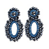 Rhinestone Braided Ear Studs for Women FIND-PW0024-19D-1