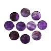 Natural Amethyst Pendants G-Q606-41D-1