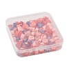 100Pcs 5 Style Handmade Polymer Clay Beads CLAY-FS0001-34-2