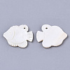 Natural Freshwater Shell Pendants SHEL-R048-05-2