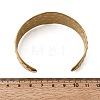 304 Stainless Steel Wide Open Cuff Bangles BJEW-K264-08G-5
