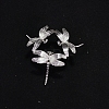 Dragonfly Alloy Crystal Ball Holders PW-WGEAFE3-02-1