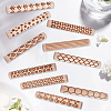 10Pcs 10 Styles Wood Handle Clay Texture Roller TOOL-CN0001-12B-7