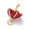 Real 18K Gold Plated Brass Charms KK-L188-24G-05-3