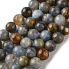Natural Kyanite Beads Strands G-H361-A01-8mm-2