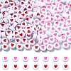 100Pcs Opaque Acrylic Beads MACR-YW0003-79A-1