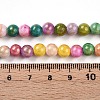 Natural Mashan Jade Beads Strands G-A255-A01-02C-5