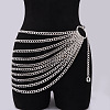 Alloy Cuban Link Chain Multi Layer Waist Chains WG8B3D2-02-1