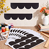 4 Sheets PVC Wave Wall Stickers Decal DIY-WH0671-466A-4
