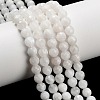 Natural Rainbow Moonstone Beads Strands G-C280-B15-6mm-1