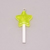 Resin Pendants RESI-WH0025-11I-2