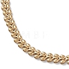 Ion Plating(IP) 304 Stainless Steel Cobs Chain Necklace for Men Women STAS-B039-09G-2