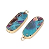 Dyed Synthetic Imperial Jasper Pendants GG-CBAA20A-05G-07-2