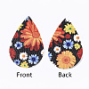PU Leather Big Pendants X-FIND-T058-B01-1