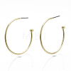 Iron Stud Earrings EJEW-N013-06-3