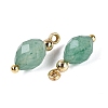 Natural Green Aventurine Pendants GG-N004-02G-03-2