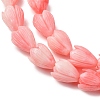 Synthetic Coral Dyed Carved Beads Strands SH-CBAE713-05A-3
