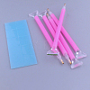 Plastic Diamond Painting Point Drill Pen DIAM-PW0010-45A-02-1