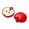 Baking Paint Alloy Pendants FIND-G097-04F-2
