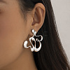 Alloy Stud Earrings FS-WG99CF6-09-1