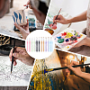 18Pcs Plastic Micro Detail Paint Brush AJEW-WH0696-658-4