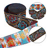 Ethnic Style Polyester Ribbon OCOR-GF0002-04B-4