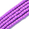 Polymer Clay Bead Strands CLAY-T001-C48-2