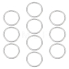 304 Stainless Steel Linking Rings STAS-WH0022-85B-1