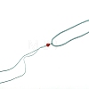 Nylon Pendant Cord Loops NWIR-WH0012-02E-2