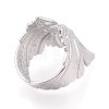 304 Stainless Steel Cuff Open Rings for Women RJEW-N052-20P-3