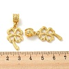 Tibetan Style Alloy European Dangle Charms PALLOY-F199-26G-3