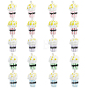 30Pcs Popcorn Resin Pendants RESI-SC0006-80-7