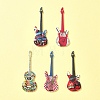5Pcs 5 Styles Acrylic Pendants MACR-FS0001-74-7