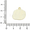 Tennis Alloy Enamel Pendants AL-CBA292F-02G-G-3