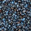 Picasso Glass Seed Beads GL-N001-02A-3