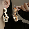 Iron Dangle Stud Earrings FS-WG0B059-12-1